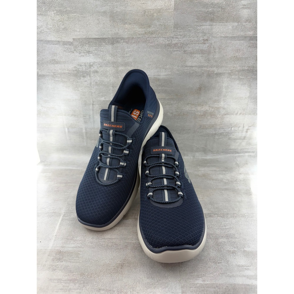 Skechers Hands Free Slip-ins Ultra Flex 3.0 Smooth Step Navy Men Sz 7.5 232457